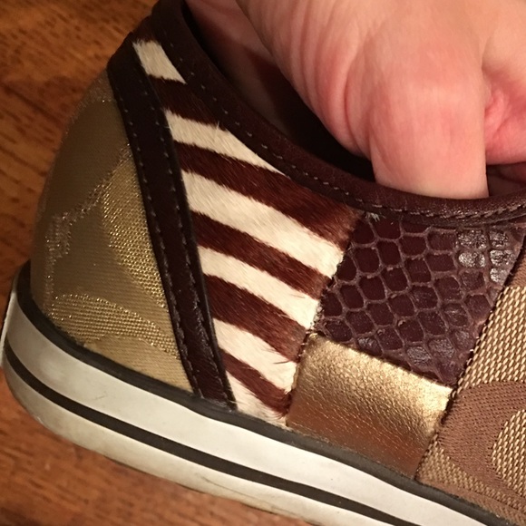 Coach Patchwork Leather sneakers, 6 - Picture 11 of 14